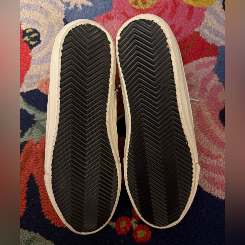 Golden Goose Slides Private Edition Silver Glitter Sneakers - Picture 12 of 12